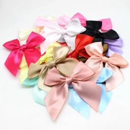 Fita Decoração Arcos para Artesanato, Pequeno Bowknot, Flor De Presente, Arco De Casamento, Festa De Nascimento, Decoração De Gravata, 30Pcs, 100x100mm - Image 2