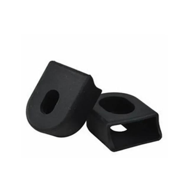 Capa de Manivela em Silicone para MTB e Road: Acessórios Universais e Práticos para Pedaleiras (1 Par)