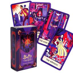 Jogo de cartas de tarô Buffy the Vampire Slayer, siga a sabedoria de Buffy, lindamente ilustrado, fortuna, 78 cartas, 10.3x 6cm - Image 2