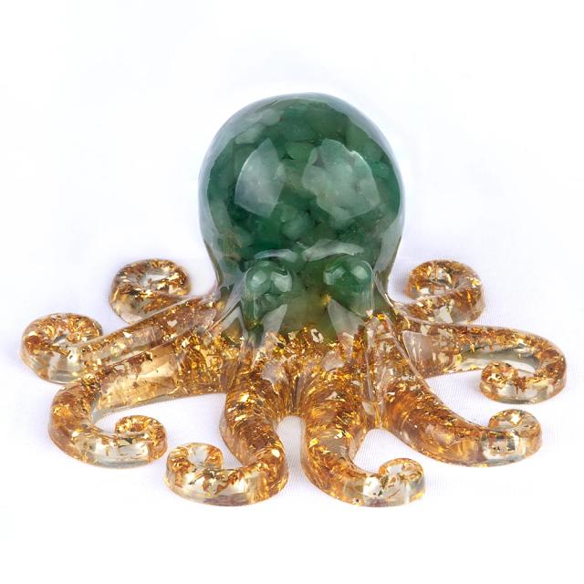 Ágata de Cristal Natural em Resina: Enfeites de Polvo para Decorar sua Casa e Presentear com Criatividade