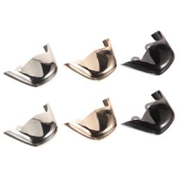 Saltos altos para proteger a cabeça, acessórios de sapato, protetor de inicialização, pontas encobrir, protetores de metal toe, 3 pares - Image 3