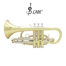 SLADE-Professional Bb Cornetaa Latão com Case Brush Peças, Instrumentos Musicais, Cupronickel, Trompeta, Cornette Desempenho - Image 3