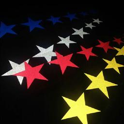 Estrelas Fluorescentes Reflexivas Adesivos para MTB Motocicleta, Adesivo Roda Quadro, Capa Coçar, Acessórios Decalque - Image 2