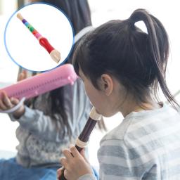 Flauta Soprano e Clarinete de Madeira, 8 Buracos, Instrumento Musical Infantil Iniciante, Flauta Educativa, Presente de Festa de Aniversário - Image 3