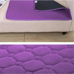 Reutilizável Dog Pee Pad Cobertor, fralda absorvente, lavável cachorro almofada de treinamento, pet cama, esteira de urina, tampa do assento de carro - Image 5