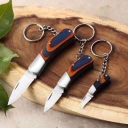 Portátil Folding Outdoor Camping Pocket Knife, churrasco cortador, facas de carne, Mini desembalar faca, 3 tamanhos, grande, médio e pequeno - Image 1