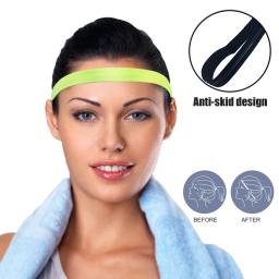 Bandas elásticas antiderrapantes para homens e mulheres, faixa esportiva de corrida, sweatband de ciclismo, faixa de cabeça, suor, 5 cores - Image 3