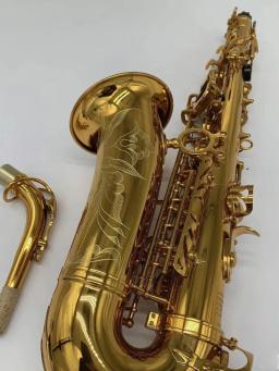 Clássico Saxofone Alto Professional, Ouro Mark VI Flat E chave, instrumento de Jazz clássico, grau profissional - Image 2