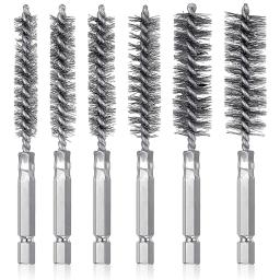 Escova de limpeza, limpador de ferrugem, lavagem, ferramentas de polimento, manufatura automotiva, indústria de processamento, 8-19mm - Image 1