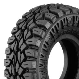 Dj 4 pces micro esteira rolante 1.0 Polegada pneus pneus de terreno de lama macia atualizar para o gladiador axial scx24 bronco deadbolt fcx24 enduro24 - Image 2