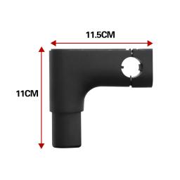 Guiador scooter elétrico painel base assento para xiaomi m365 1s pro testa imprensa bloco puxar anel parafuso fivela dobrável - Image 2
