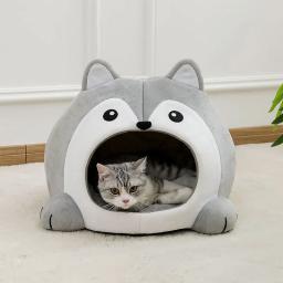 Muito macio Cat Bed, Pet Basket, Casa Sofá, Small Dog Lounger, Almofada Gatinhos, Puppy Mat, Tent Bed, Suprimentos - Image 5