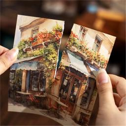 Cartões de scrapbooking, 30 pcs/lot, material de papel, estilo retro, para velhos tempos, junk journal - Image 3
