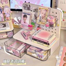 Prateleira De Exibição Kpop Photocard, Vários Tipos Caixa De Armazenamento De Cartão Pequeno, Caso De Cartão Game Star, Suprimentos De Embalagem, 3" - Image 1