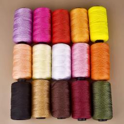 Ice Silk Composite Threads para tecidos à mão, malha de fios, fio DIY, almofada, chapéu, saco, costura, 3 Strand, 1.5mm, diâmetro - Image 2