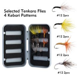 Goture tenkara vara de pesca com mosca combo 3.6m ultraleve haste de fibra carbono com linha isca clipper portátil tenkara haste conjunto equipamentos - Image 5