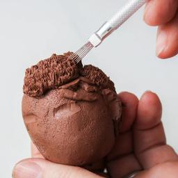 Ferramentas de cerâmica modelagem textura pincel indentação aço inoxidável vara detalhe agulha diy cerâmica argila modelagem escultura - Image 3