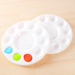 Paleta De Mistura De Plástico Aquarela Artista, Bandeja De Pintura De Arte, 10 Grade, Suprimentos - Image 5