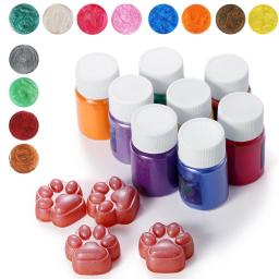 Perolescente mica pó cola epoxy resina corante pérola pigmento resina cola pigmento material para diy cristal cola epoxy molde artesanato fazendo - Image 1