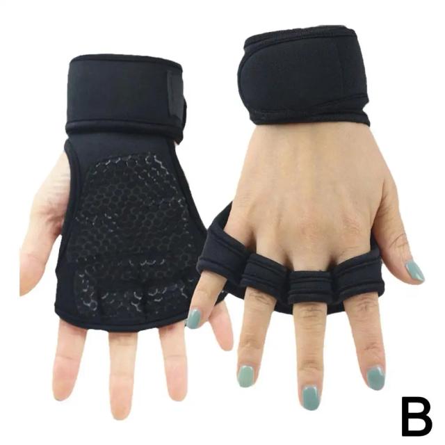 Luvas Antiderrapantes para Halterofilismo: Ideal para Treinos de Ginástica Masculinos e Femininos