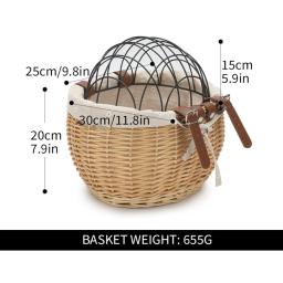 Suporte de cesta frontal de bicicleta para animais, bicicletas, compras, gato e cachorro - Image 6