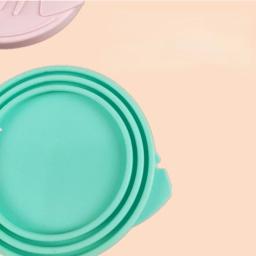 Peixe Pet Silicone Universal Tampa Enlatada Alimentação Colher Fresco Selado Capa para Snacks Comida Molhada Dog Cat Pet Alimentador Suprimentos - Image 4