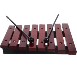 Piano de oito notas xilofone para crianças, brinquedos infantis, maletes, percussão, de madeira, instrumentos musicais, 8 notas - Image 5