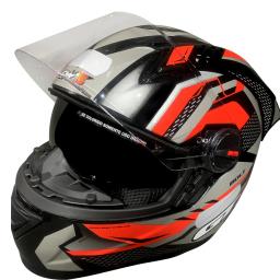 Capacete  FW3 GT Racing Bolt Design Com Narigueira - Image 2