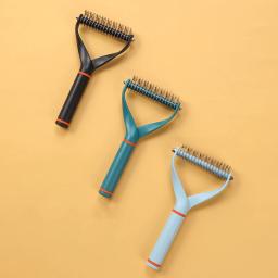Kimpets Fur Knot Grooming Pente, escova de remoção de pêlos gato, ferramentas dupla face, Dog Grooming, Pet Products Fornecedores - Image 4