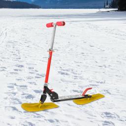 Trenó Flat Bottom Ski Board para crianças, acessório criativo de esqui, snowboard, snowboard, natal ao ar livre, 2x - Image 2