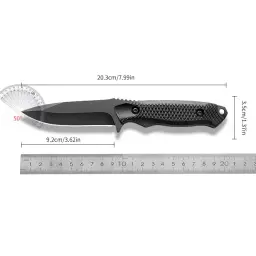 Portátil aço inoxidável cisalhamento faca de bolso, alta dureza, descascamento faca, exterior l, Camping, churrasco, 1pc - Image 6