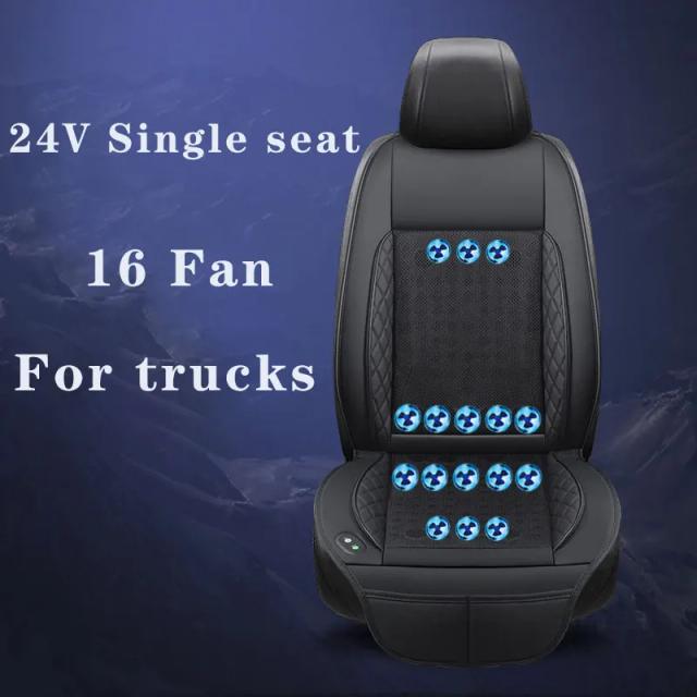 Almofada Cool Air Seat com Ventilação 3D e Tecnologia Auto Start/Stop - Assento com 8 a 24 Ventiladores DC 24V