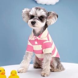 Camisa polo casual para cães, roupas pequenas e médias para animais, roupas de cachorro, camiseta de gatos - Image 4