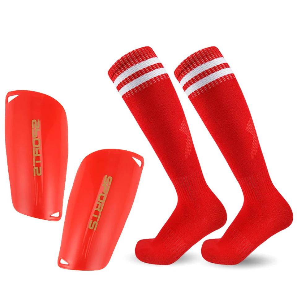 Loogdeel-Meias De Futebol Conjunto Para Homens E Mulheres, Meias De Futebol, Cobertura De Perna, Bandagem Shin Pads, Treino Shank Board, Aperto De Esportes, Adolescentes, Mulheres - Image 1
