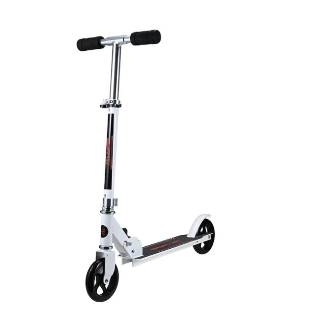 Scooter de Alumínio Dobrável Absorção de Choque 2 Rodas Adulto Infantil
