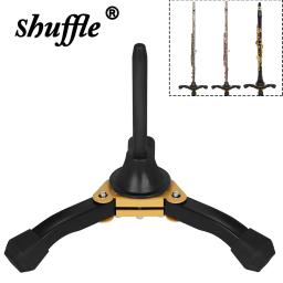 Portátil Flauta Clarinete Stands, destacável, Folding, instrumentos de sopro, Triângulo Stand, Metal Base, peças de sopro - Image 1