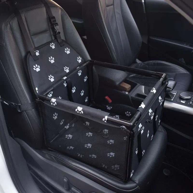 Imprimir Viagem Car Seat Cover para cães pequenos e médios, impermeável Pet Carriers Bag, Gato Transporte Hammock, Cesta Do Assento De Carro - Image 1