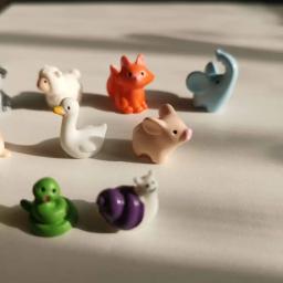 Fairy Garden Miniature Figurine, Animal, Floresta, Jardim, Fada, Musgo, Decoração do terrário, Artesanato DIY, Bonsai, Doll House Suprimentos, 10pcs - Image 5