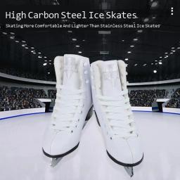Sapatos profissionais de patins de gelo, patins térmicos, tênis de patinação quente com lâmina para crianças e adultos, adolescentes - Image 3