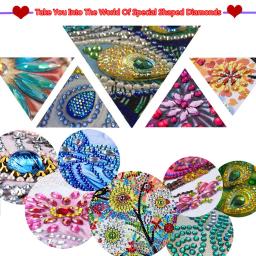 Diamante Pintura Desktop Ornamentos Kit, Saltos Altos, Kits De Arte Em Forma Especial, Decorações Desktop - Image 6