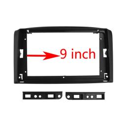 9 polegada rádio fascias painel instalação kit de montagem guarnição quadro moldura gps para chevrolet lova captiva gentra aveo epica 200 - Image 2