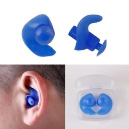Plugue de orelha de borracha impermeável profissional, Tampões de natação para adultos e crianças, Soft Anti-Noise, Nadadores para mergulho - Image 3