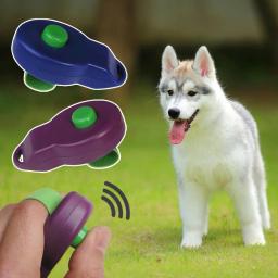 Pet Training Clicker com Elastic Band, Deterrent, Ferramenta De Treinamento De Comportamento, Click Trainer, Controle Para Cães E Gatos - Image 3