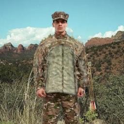 Terno Ghillie respirável para a Turquia, Equipamento de Caça, Material Camuflagem, Jaqueta e Calças Camuflagem Woodland, Caça - Image 2