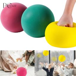 Bola elástica macia de esponja sólida para crianças, bola muda, redução de ruído, esportes indoor, bebê, brinquedo ao ar livre, 18cm - Image 1