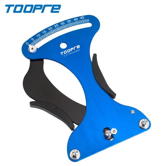 TOOPRE Medidor de Tensão de Raio Bicicleta Liga Aço Inox Azul
