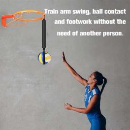 Equipamento De Treinamento De Voleibol, Aid Practice Trainer, Cinto Ajustável Para Servir Ajuste, Spiking, Retorna Bola - Image 5