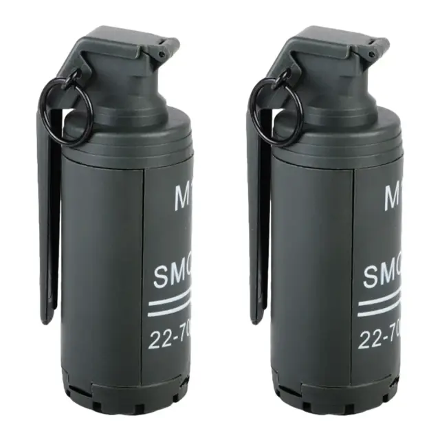 Granada de Fumaça Bouncing M67 para Airsoft e Paintball - Pacote de 3 para Ações Táticas em CQB
