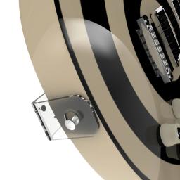 Suporte Stand Expositor de Parede para Guitarras Baixo e Violão - Transparente - ARTBOX3D - Image 4