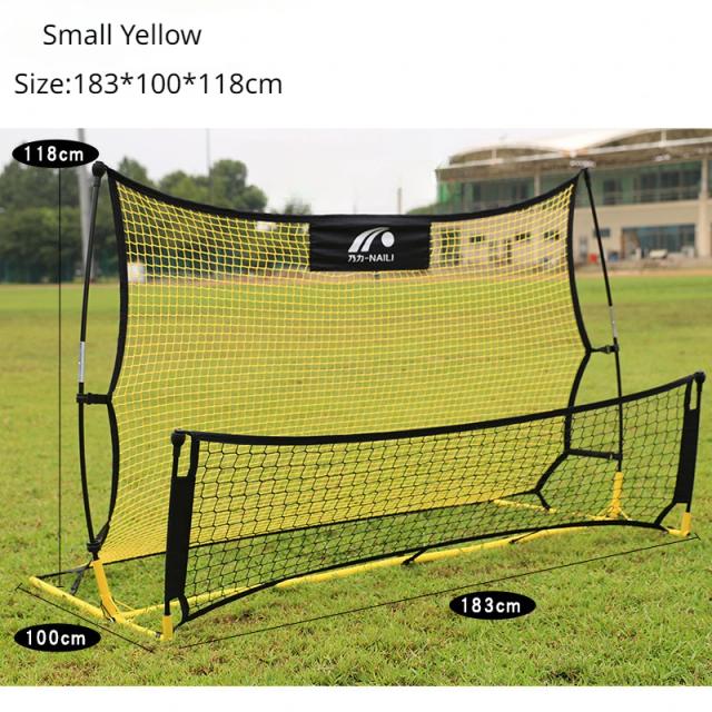 Treinador de Futebol Fast Pass: Rede de Treinamento para Equipes com Gol de Futebol ao Ar Livre, Recepção e Passes em Volley, Tamanhos de 1.8m e 2.1m